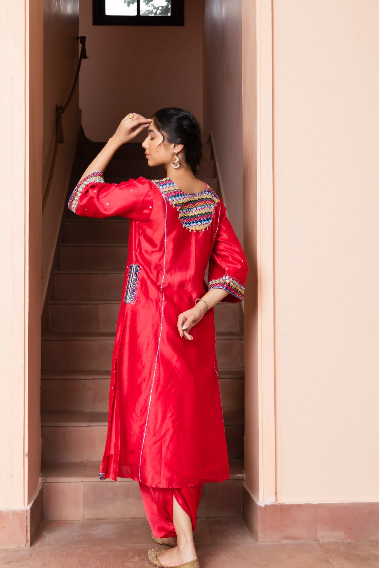 Rangeela Set - Red